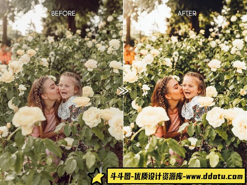 高端自然户外家庭人像高级视频调色LUT预设-电影短片颜色分级LUT预设