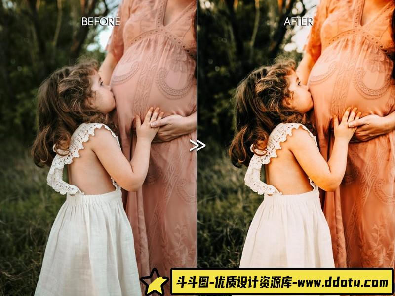 高端自然户外家庭人像高级视频调色LUT预设-电影短片颜色分级LUT预设