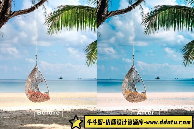 海滩旅拍航拍微电影短视频Vlog调色LUT预设第10季BangsetCinemaPack10