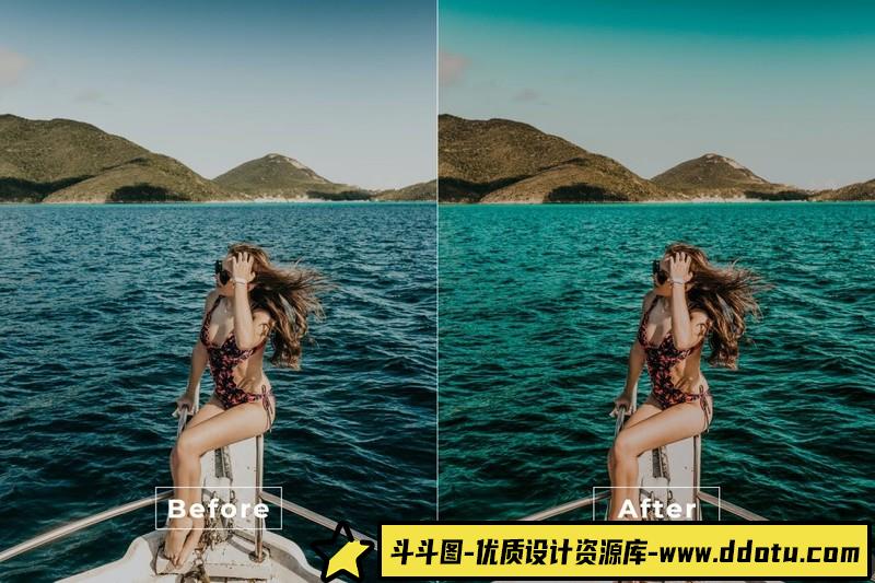 海滩旅拍航拍微电影短视频Vlog调色LUT预设第21季BangsetCinemaPack21