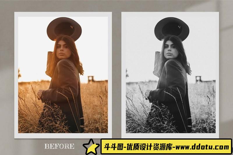 柯达,富士电影胶片时尚人像视频后期调色LUT预设支持AE