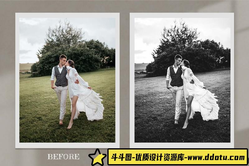 柯达,富士电影胶片时尚人像视频后期调色LUT预设支持AE