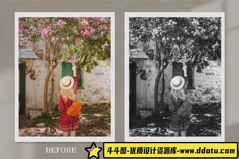 柯达,富士电影胶片时尚人像视频后期调色LUT预设支持AE