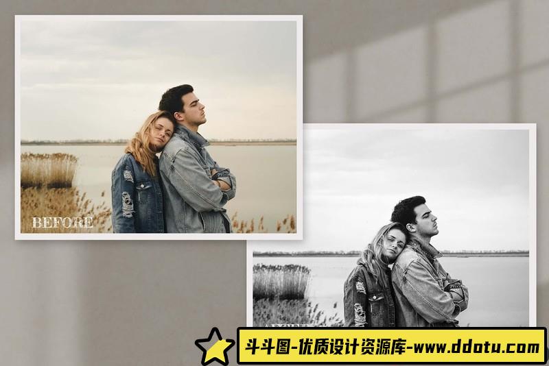 柯达,富士电影胶片时尚人像视频后期调色LUT预设支持AE