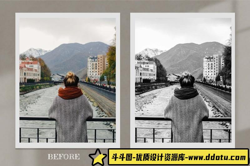 柯达,富士电影胶片时尚人像视频后期调色LUT预设支持AE