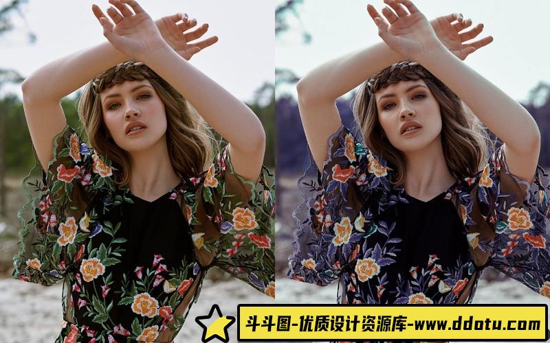 摄影师和电影制作人10个明亮人像美容视频后期调色LUT预设