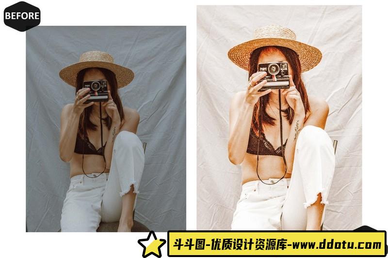 深色电影情绪风格视频剪辑后期调色LUT预设支持LR