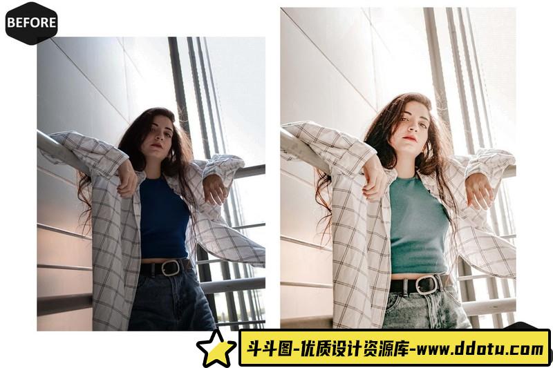 深色电影情绪风格视频剪辑后期调色LUT预设支持LR