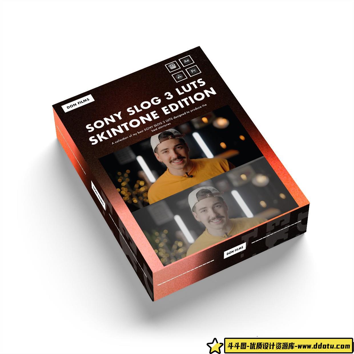 Alexandru Don-SONY SLOG 3-SKINTONE EDITION 索尼SLOG 3电影调色LUT预设-斗斗图