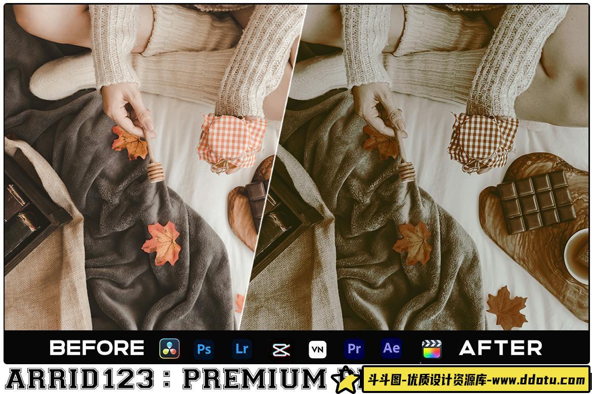 冬季电影胶片调色LUT预设及LR预设 Winter Chocolate Luts & Presets