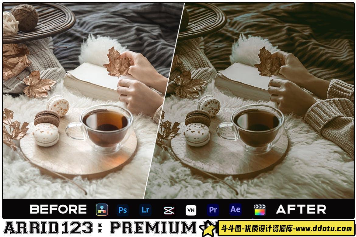 冬季电影胶片调色LUT预设及LR预设 Winter Chocolate Luts & Presets