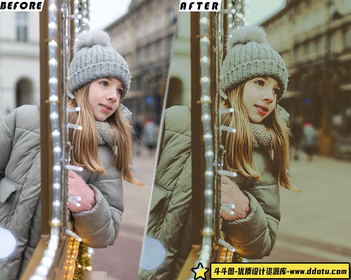 情绪电影胶片人像LUT预设及LR预设 Fujfilm Moody Presets And luts