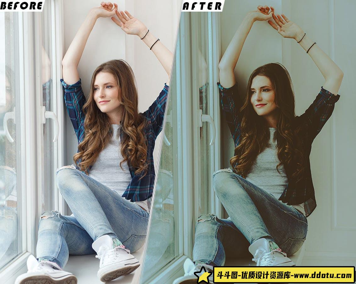 情绪电影胶片人像LUT预设及LR预设 Fujfilm Moody Presets And luts