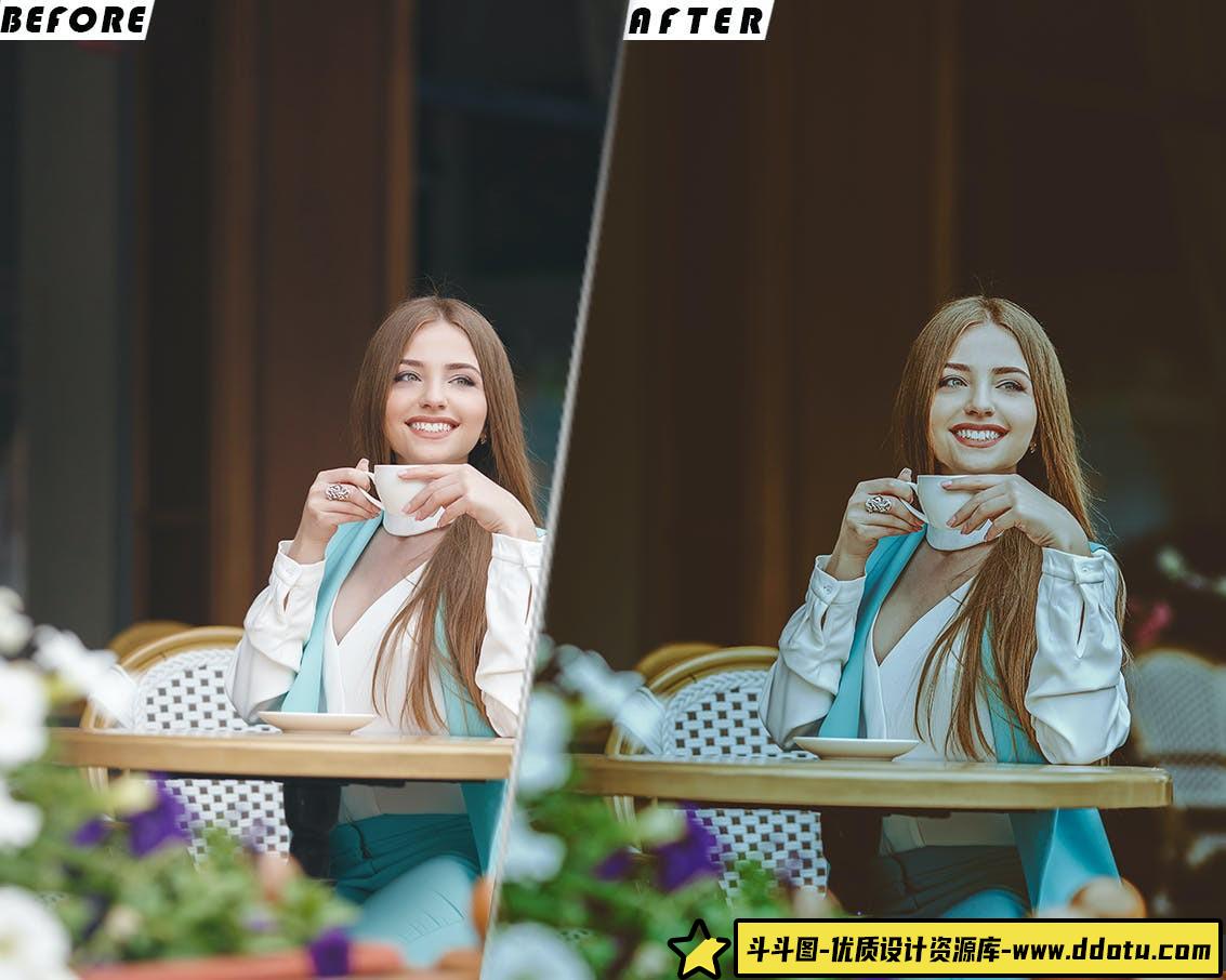 复古胶片电影人像LUT预设及LR预设 Deluxe Vibes Presets And luts