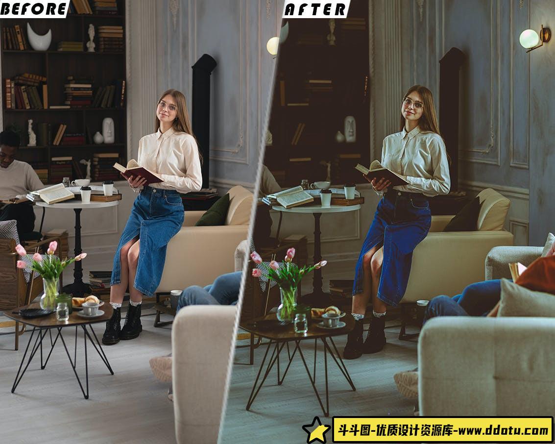 复古胶片电影人像LUT预设及LR预设 Deluxe Vibes Presets And luts