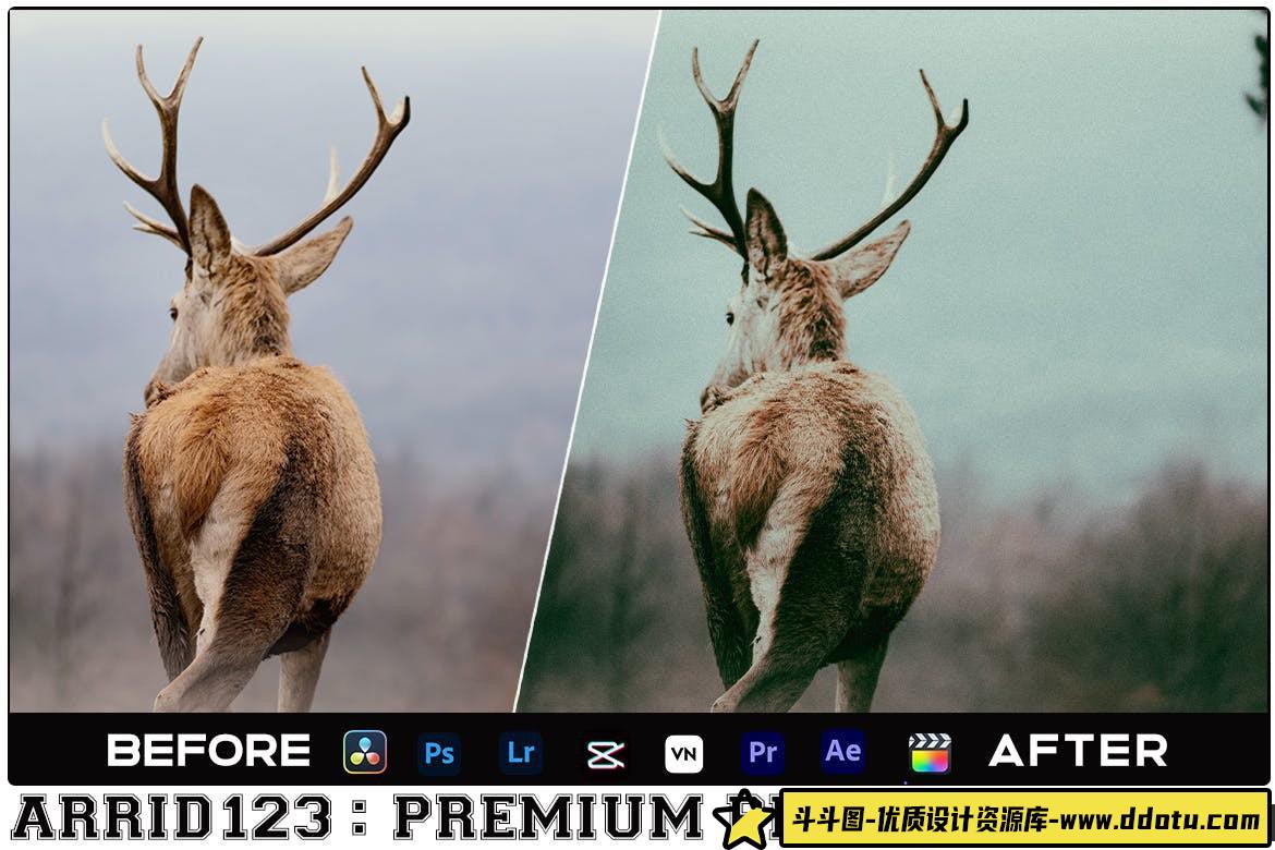 HDR自然风光电影调色LUT预设及LR预设HDR Cinematic Luts Videos