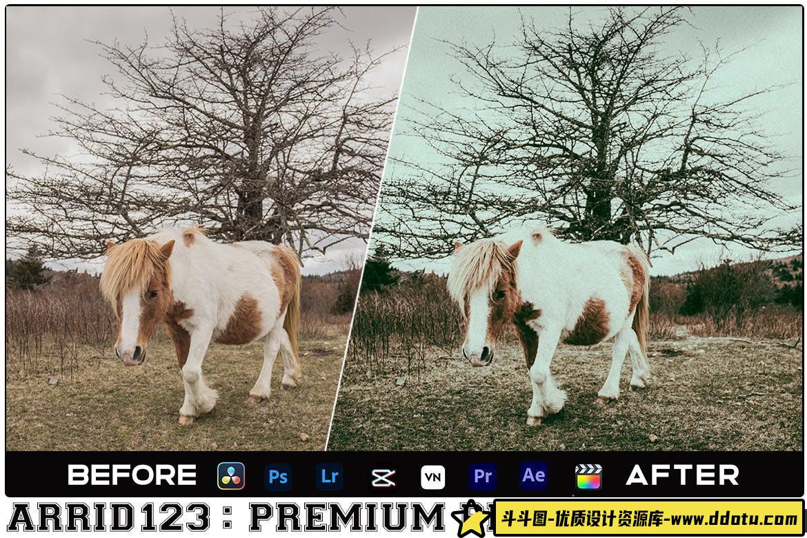 HDR自然风光电影调色LUT预设及LR预设HDR Cinematic Luts Videos