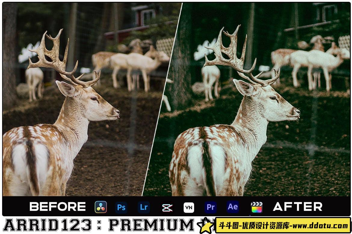 HDR自然风光电影调色LUT预设及LR预设HDR Cinematic Luts Videos