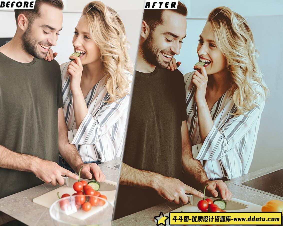 美食爱好者电影视频调色LUT预设 Food Lovers Presets And luts Videos