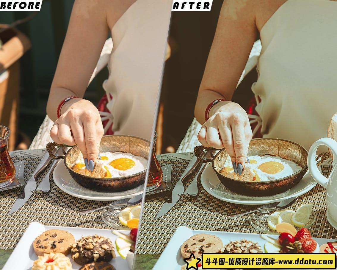 美食爱好者电影视频调色LUT预设 Food Lovers Presets And luts Videos