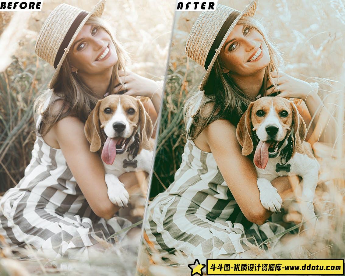 奶油情绪电影大片调色LUT预设 Creamy Mood Luts Video Presets