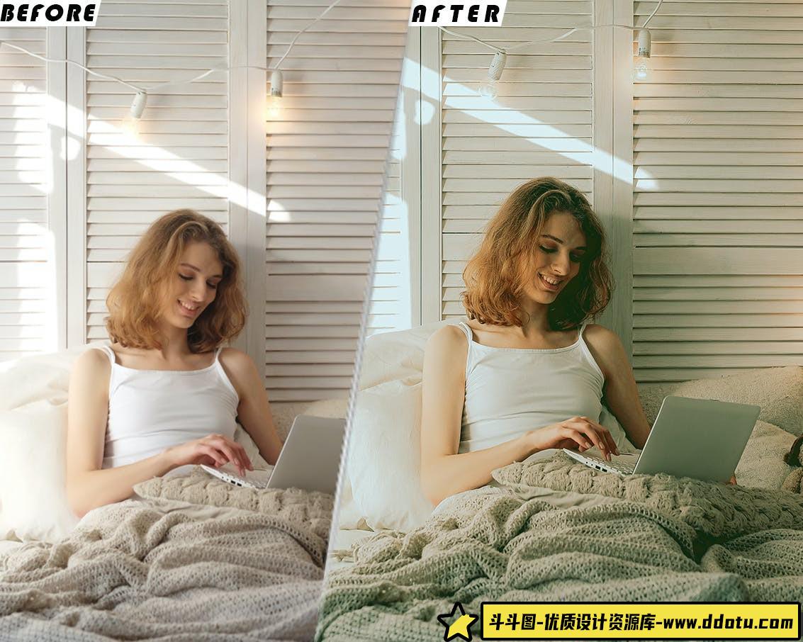 奶油情绪电影大片调色LUT预设 Creamy Mood Luts Video Presets