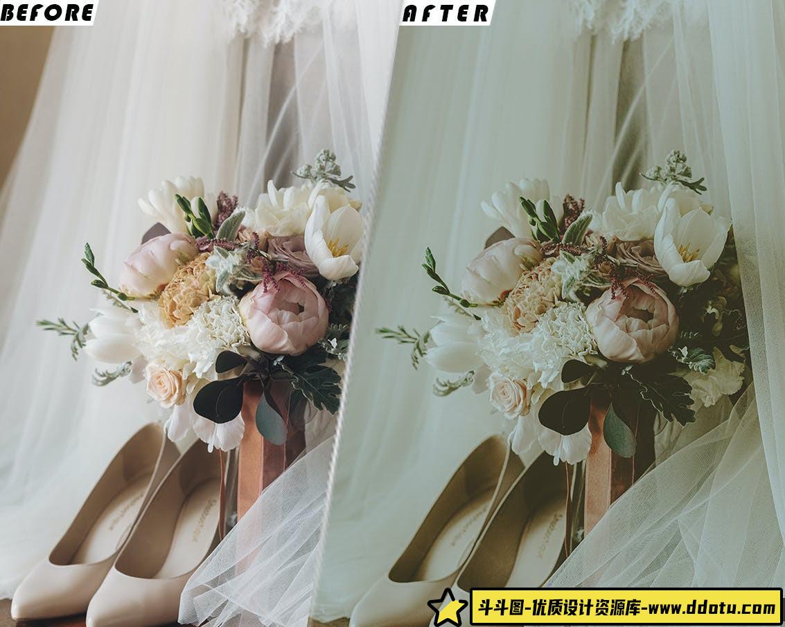 波西米亚电影婚礼调色LUT预设 Boho Wedding Presets And luts