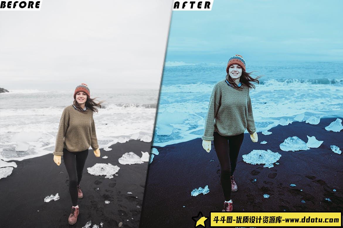 冰岛冬季电影视频调色LUT预设 Iceland Lifestyles Presets – luts