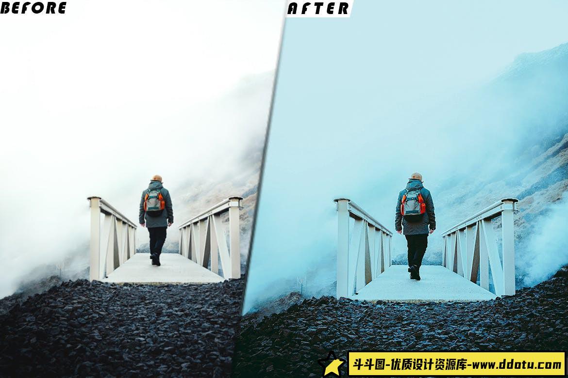 冰岛冬季电影视频调色LUT预设 Iceland Lifestyles Presets – luts