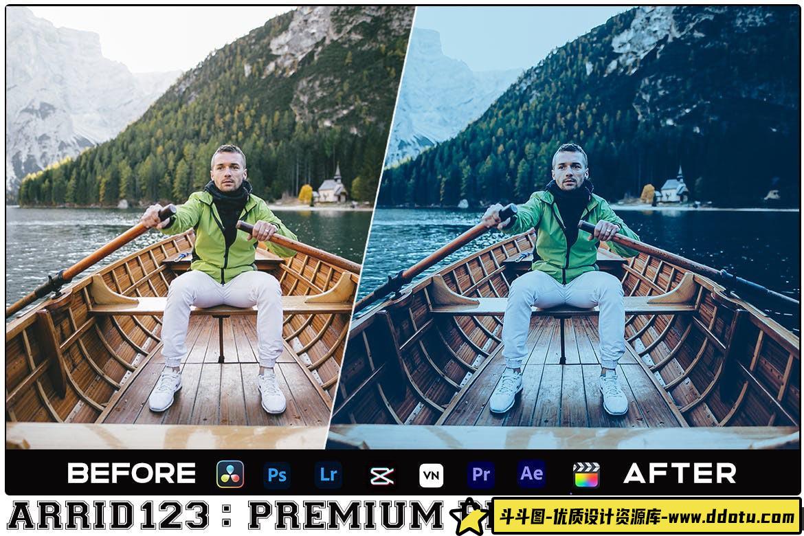 旅拍黑暗情绪电影视频调色LUT预设 Deep Moody Luts Video & Presets