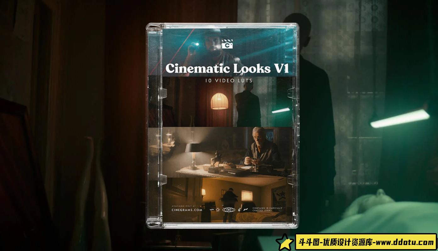 Cinegrams-高级电影大片效果LUT预设第一季 Cinematic Looks V1-斗斗图