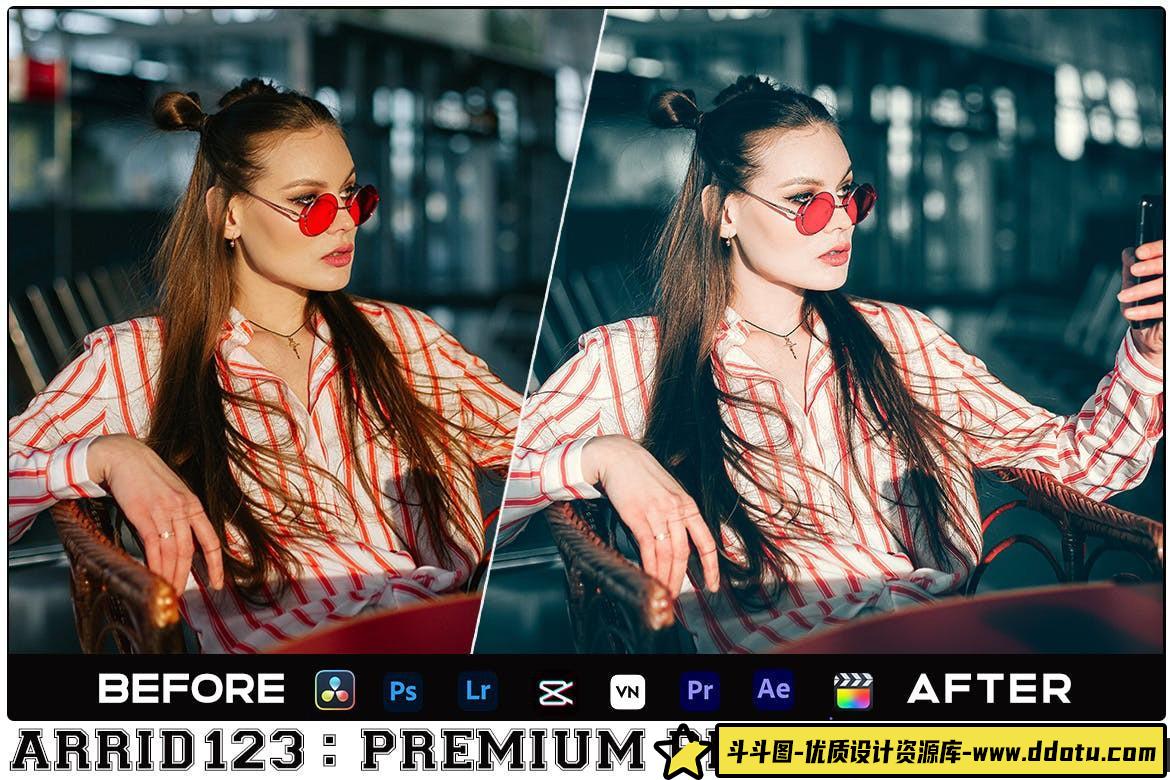 真正的城市人像电影调色LUT预设 True Black Luts Video & Presets