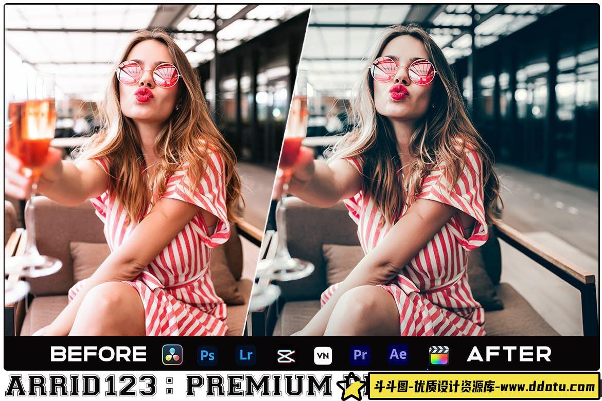 真正的城市人像电影调色LUT预设 True Black Luts Video & Presets