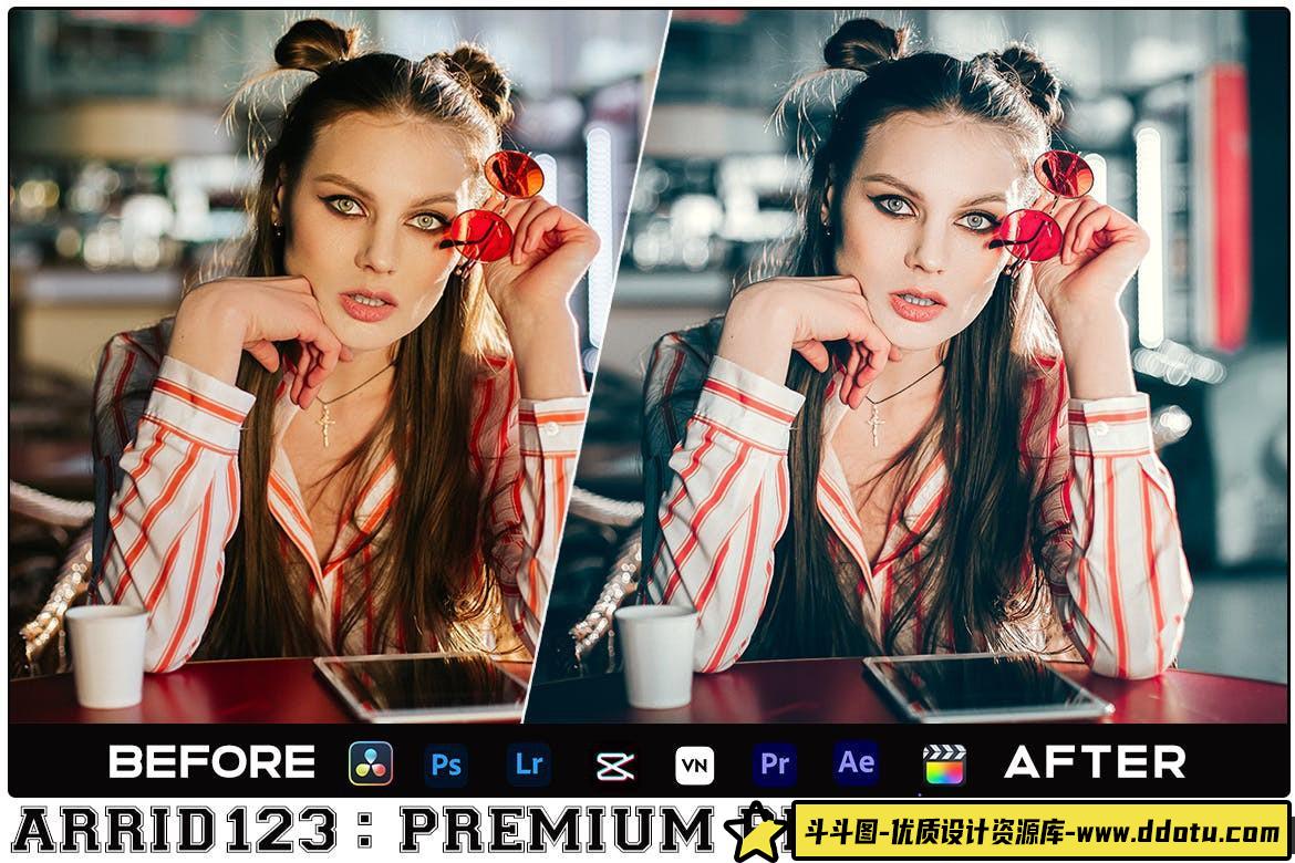 真正的城市人像电影调色LUT预设 True Black Luts Video & Presets