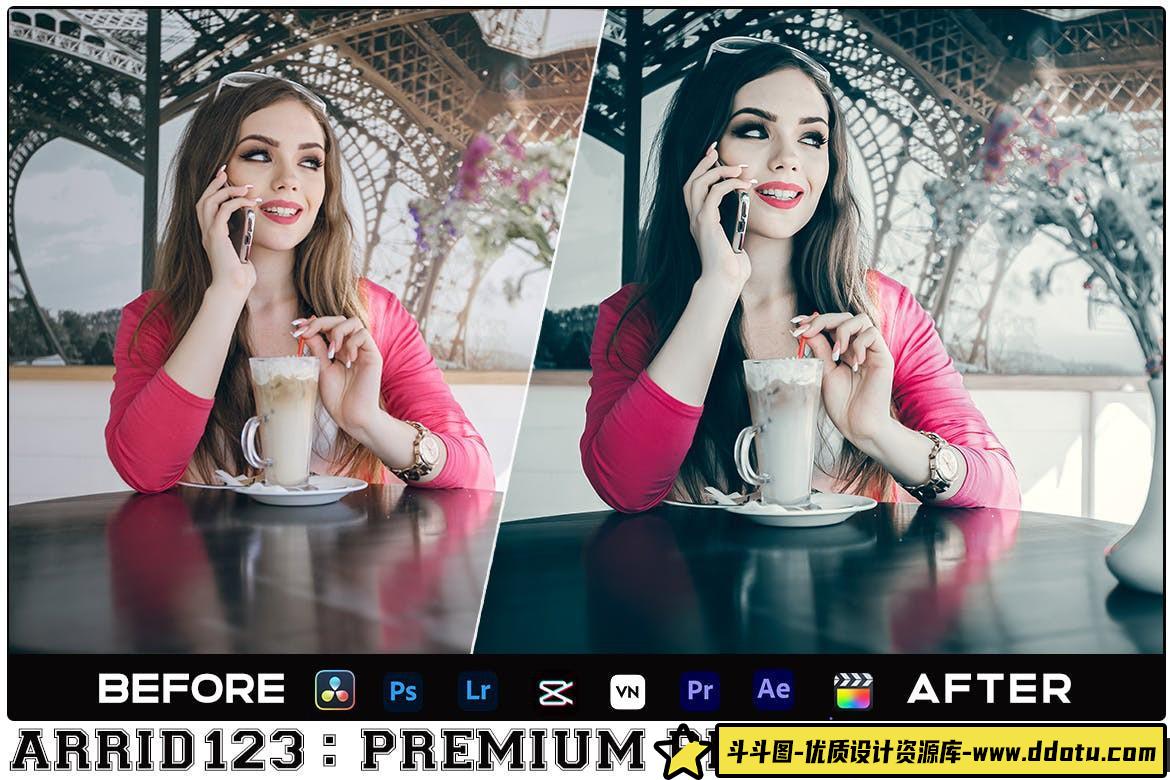 真正的城市人像电影调色LUT预设 True Black Luts Video & Presets