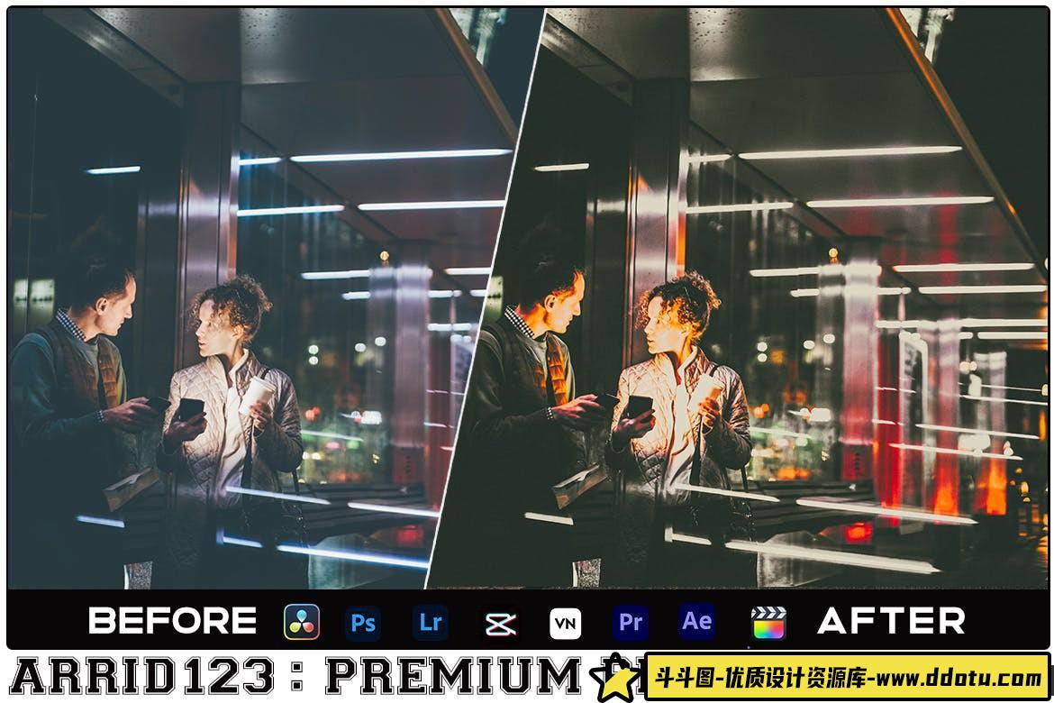 城市街拍夜景电影后期调色LUT预设 Urban Style Luts Video & Presets