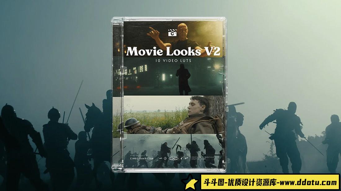 Cinegrams-10个标志性电影外观LUT预设第二季 Movie Looks V2 Video LUTs
