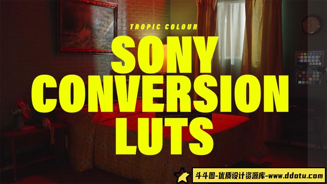 索尼SLOG3转REC709LUT预设 Tropic Colour – SONY CONVERSION LUTS