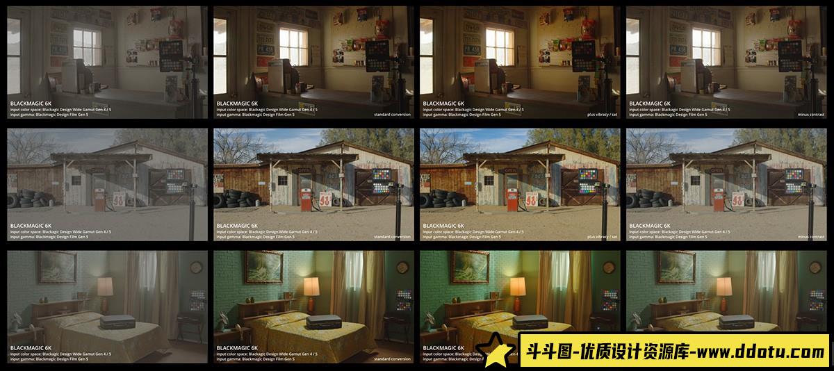 Tropic Colour-Blackmagic Conversion Luts 自然模拟转换REC709电影LUT预设