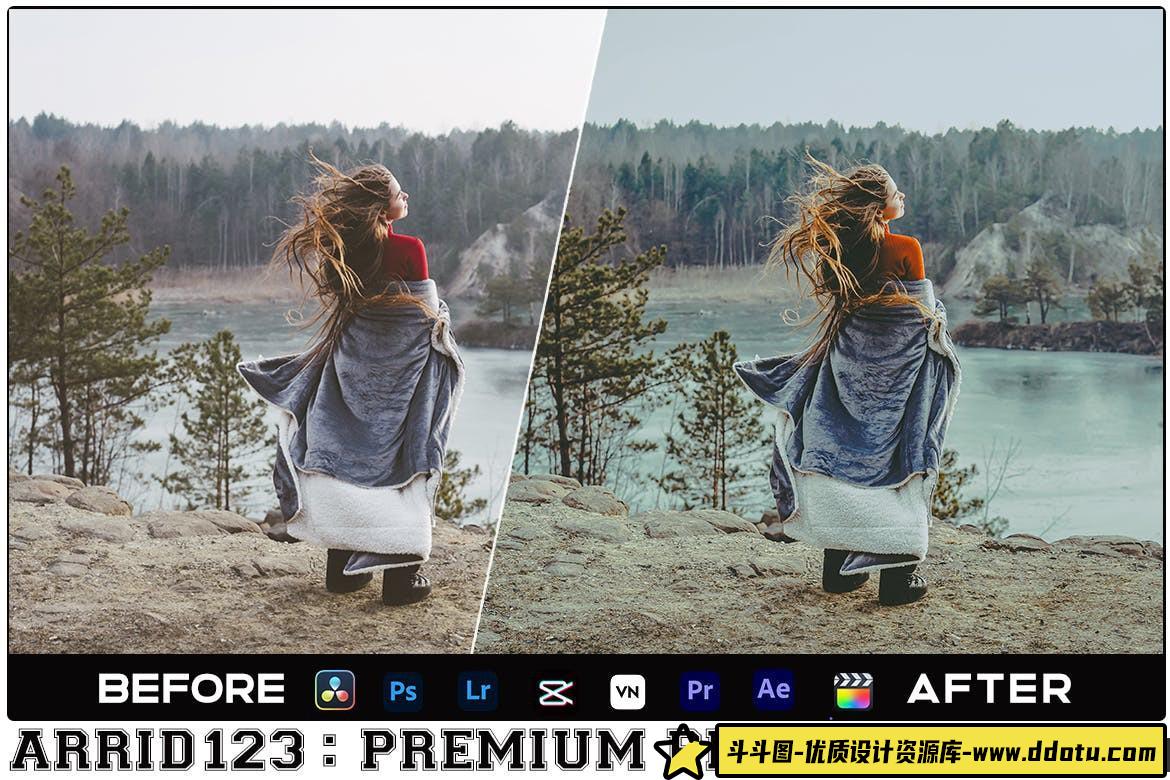 情绪旅拍电影视频调色LUT预设 Dramatic Travel Luts Video Presets