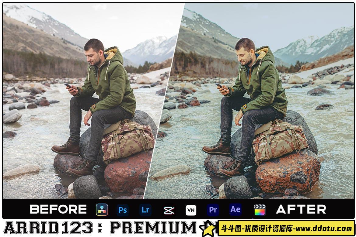 情绪旅拍电影视频调色LUT预设 Dramatic Travel Luts Video Presets