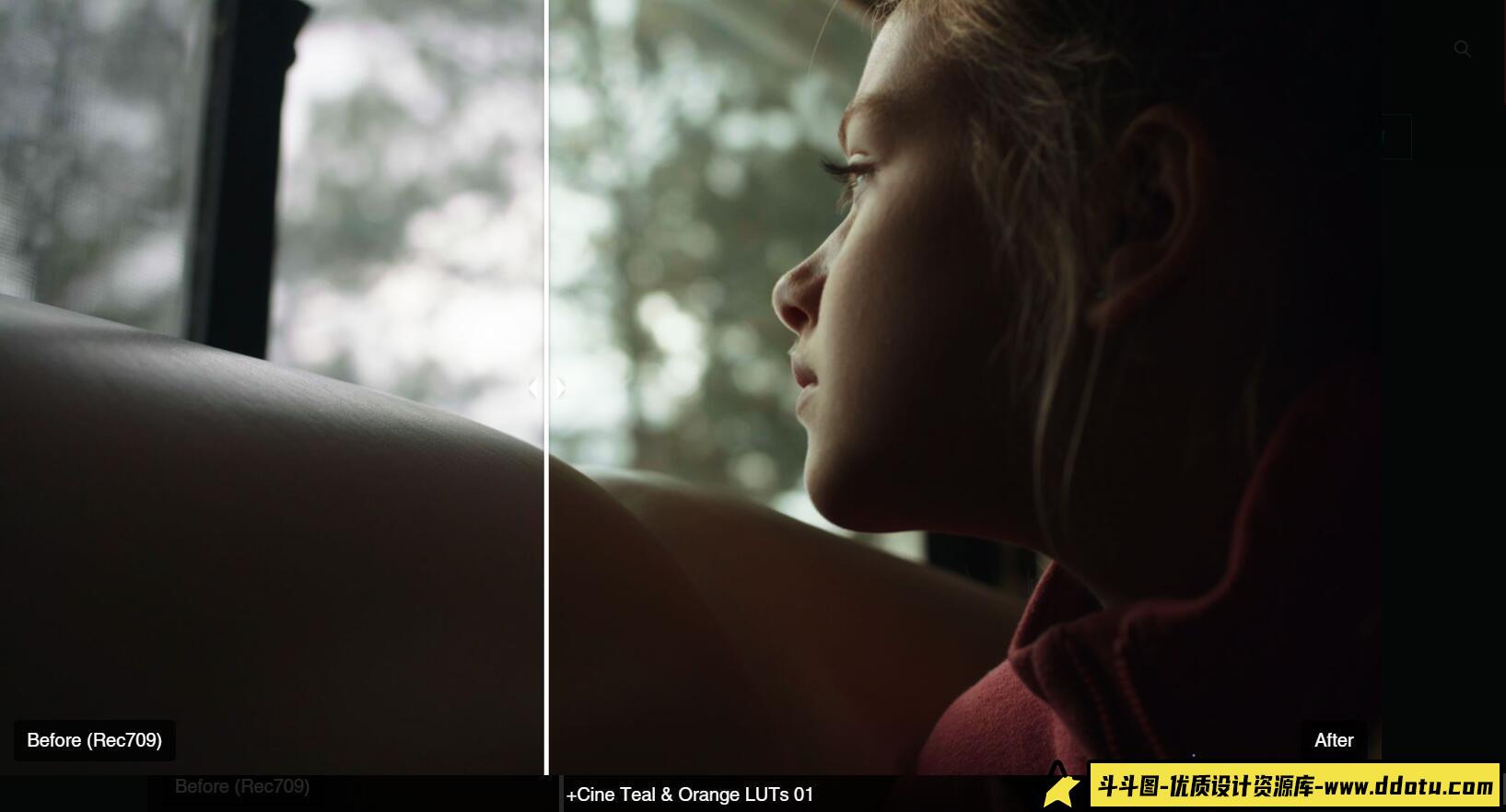 CINEGRADING – 好莱坞电影橙绿色调色LUT预设 +CINE TEAL ORANGE LUTS