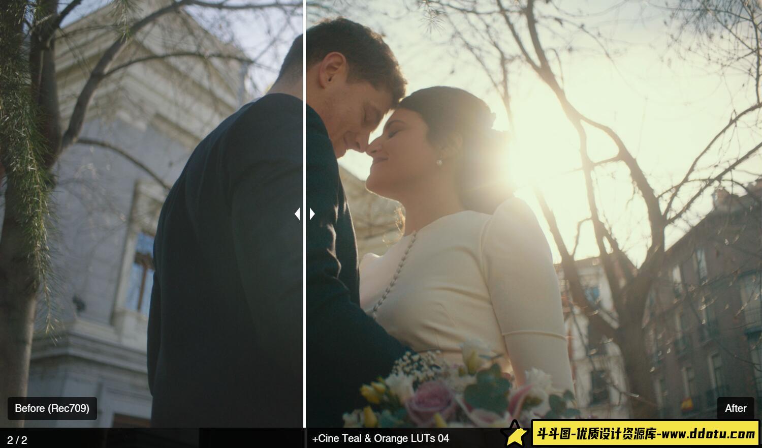 CINEGRADING – 好莱坞电影橙绿色调色LUT预设 +CINE TEAL ORANGE LUTS