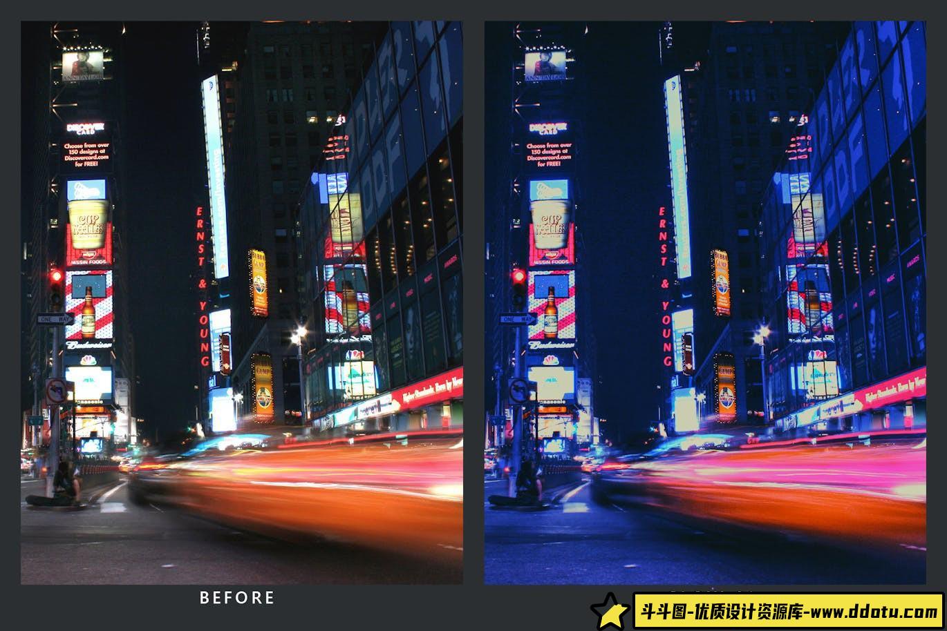 20种赛博朋克未来电影LR+LUT预设 Black Light Lightroom Presets/LUTs