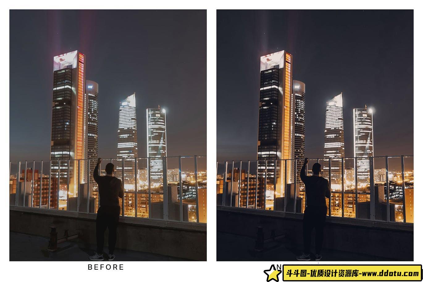 20种黑金电影视频调色LUT预设及LR预设 Black & Orange LR and LUTs