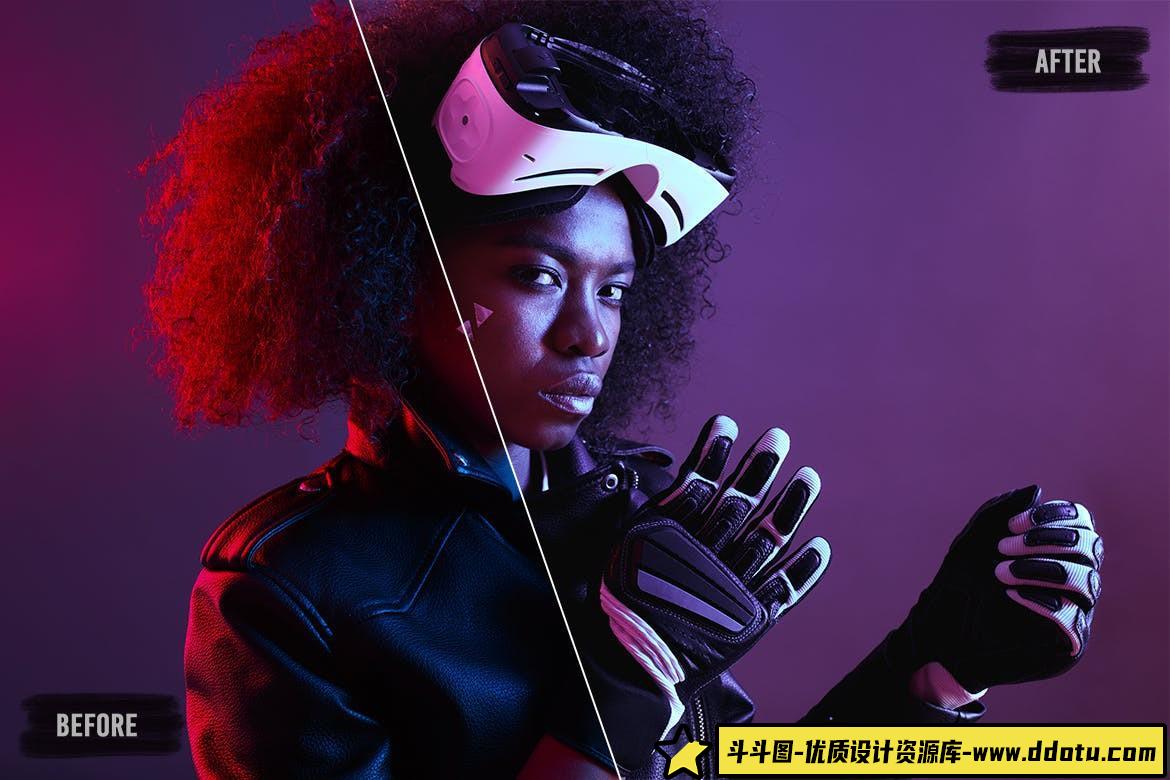 20种赛博朋克未来科技电影调色LUT预设 Cyberpunk LUTs Pack