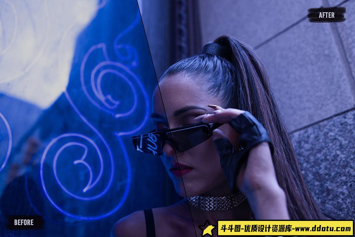 20种赛博朋克未来科技电影调色LUT预设 Cyberpunk LUTs Pack