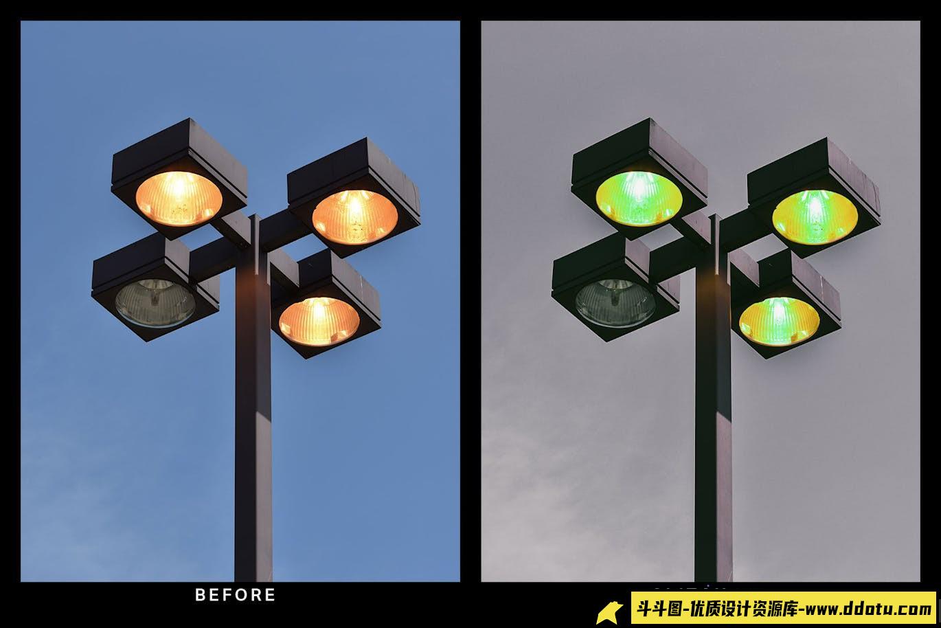 霓虹绿朋克风电影调色LUT预设/LR预设 Green Energy Presets and LUTs