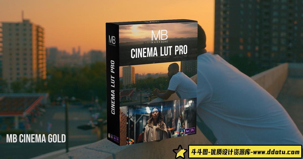 Mark Bone–Cinema Lut Pro 索尼SLOG/佳能CLOG/高饱和度电影LUT预设-斗斗图
