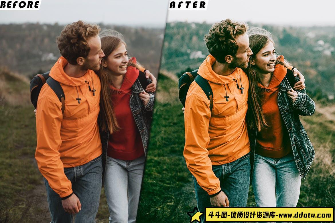 旅拍情绪电影视频调色LUT预设/LR预设 Warm Moody Presets – luts